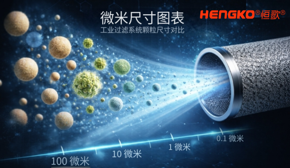 微米尺寸表：工業過濾系統的顆粒尺寸比較！